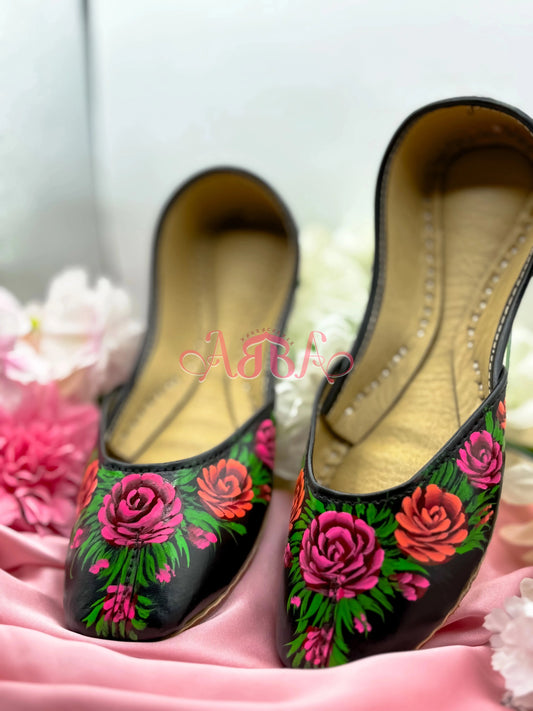 Truck_Art_Floral_Women_Khussa 1